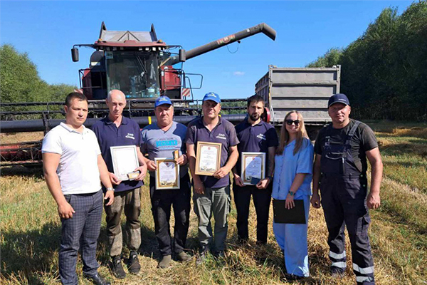 Чествование передовиков уборочной кампании!